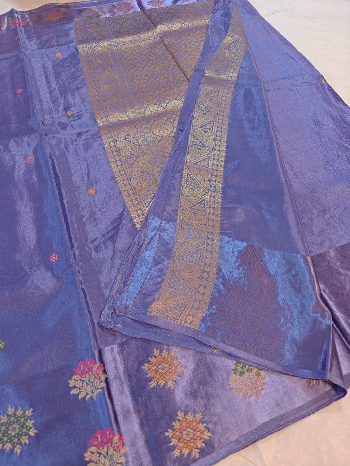 RUSSIAN SATIN SILK IN CLASSICAL LAVENDER COLOUR