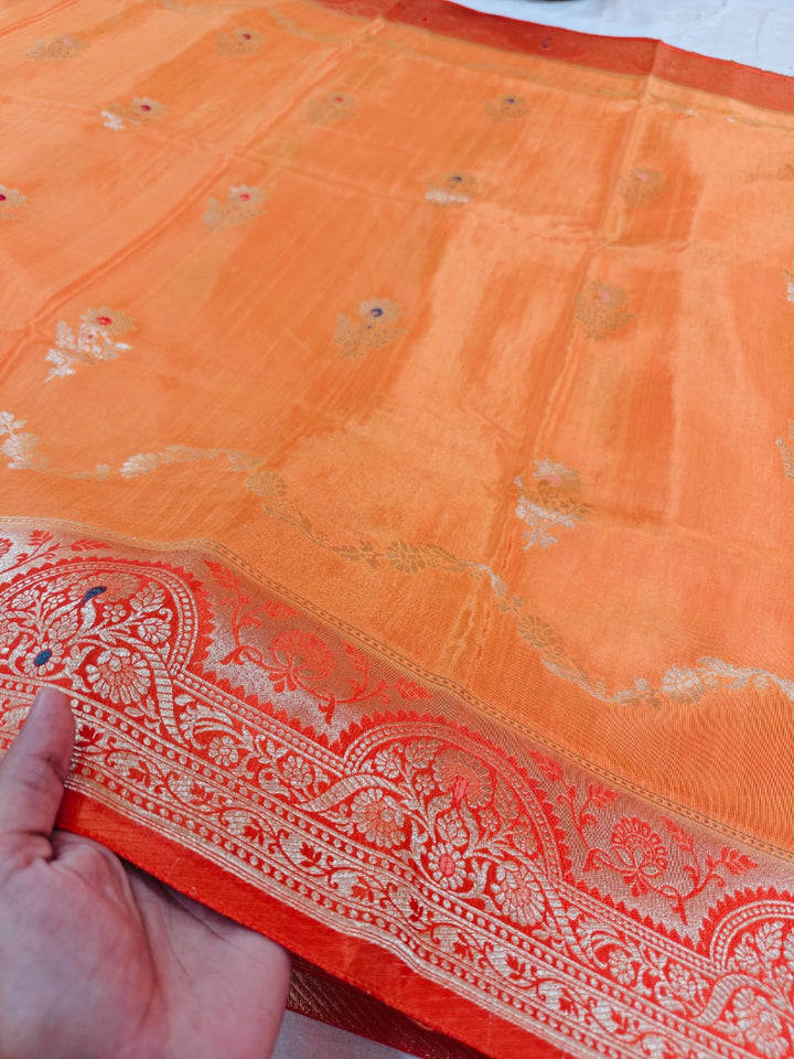RUSSIAN SILK IN ORANGE SHADE