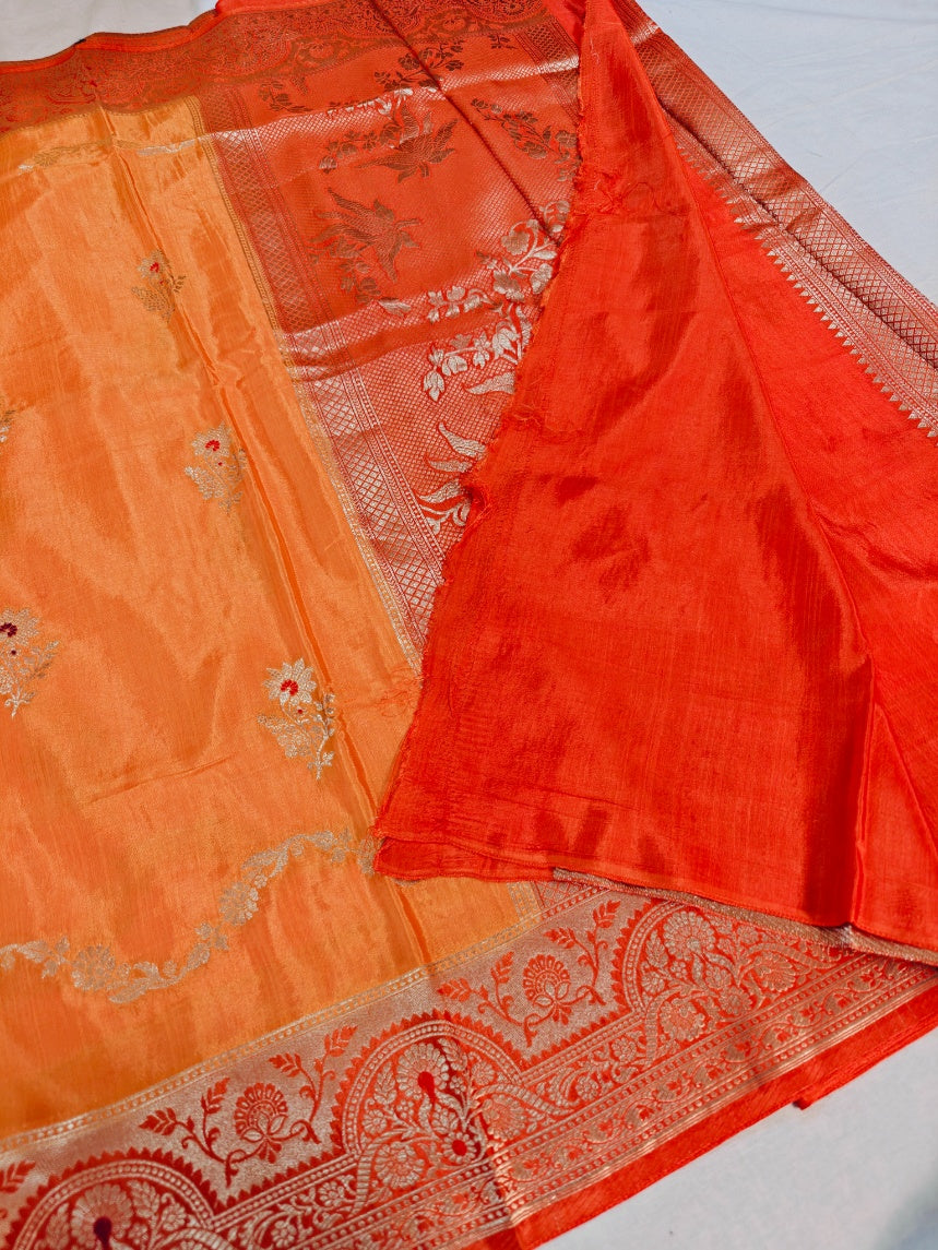 RUSSIAN SILK IN ORANGE SHADE