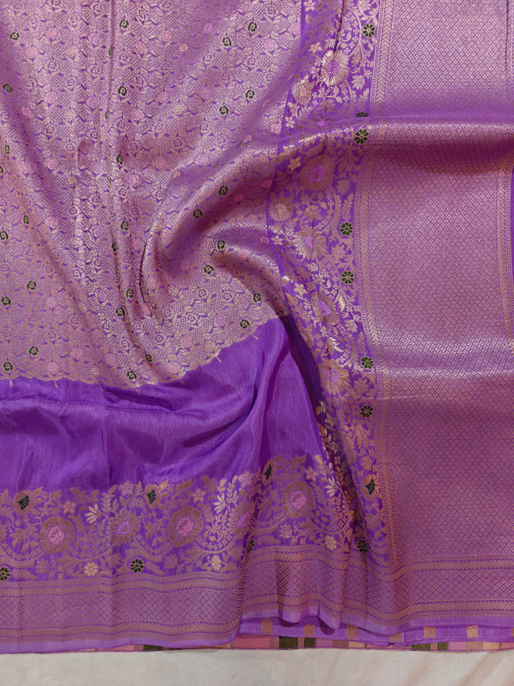 RUSSIAN SILK CENTRALISED BOUTIQUE STYLE IN LAVENDER COLOUR