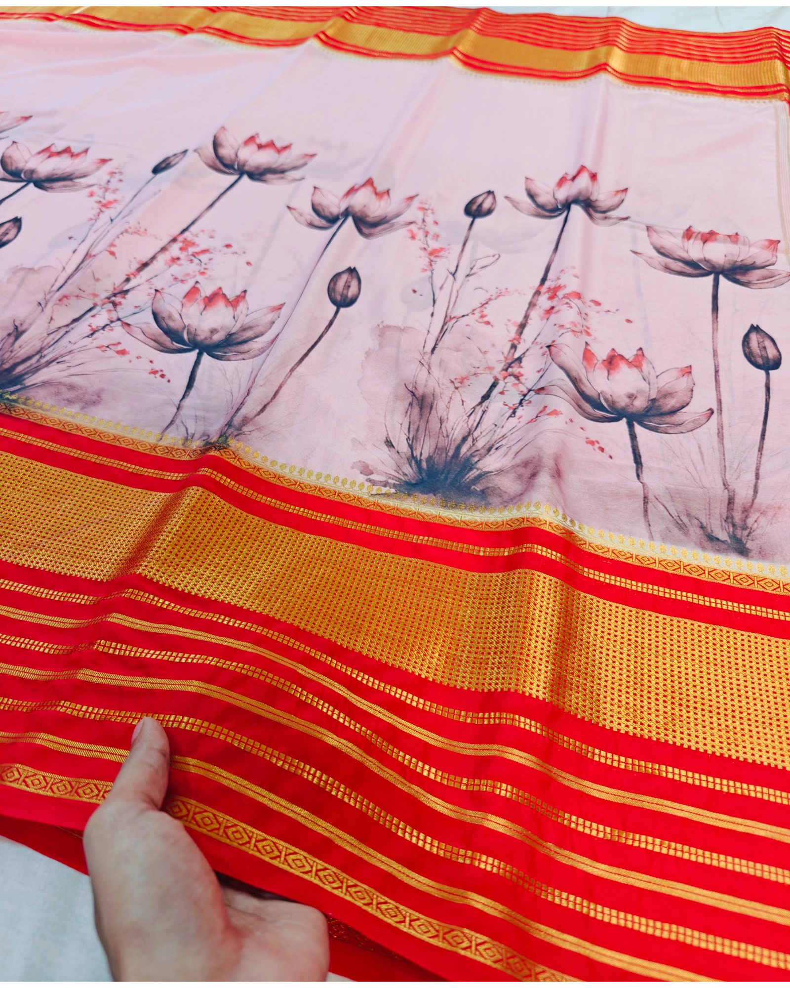 SILK CREPE DIGITAL PRINt