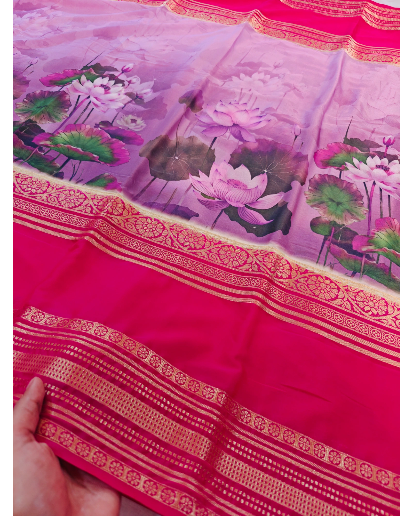 SILK CREPE DIGITAL PRINt