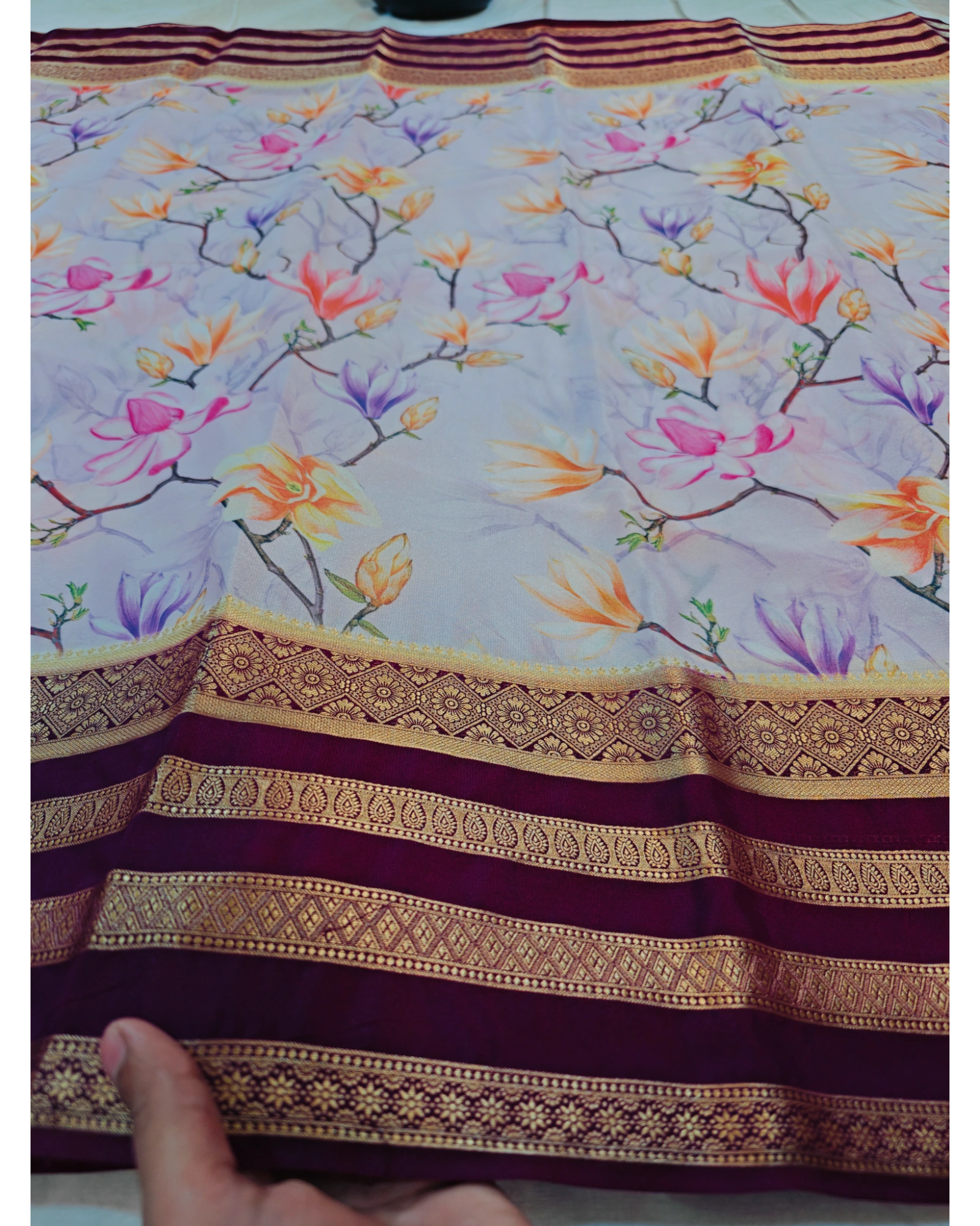 SILK CREPE DIGITAL PRINt