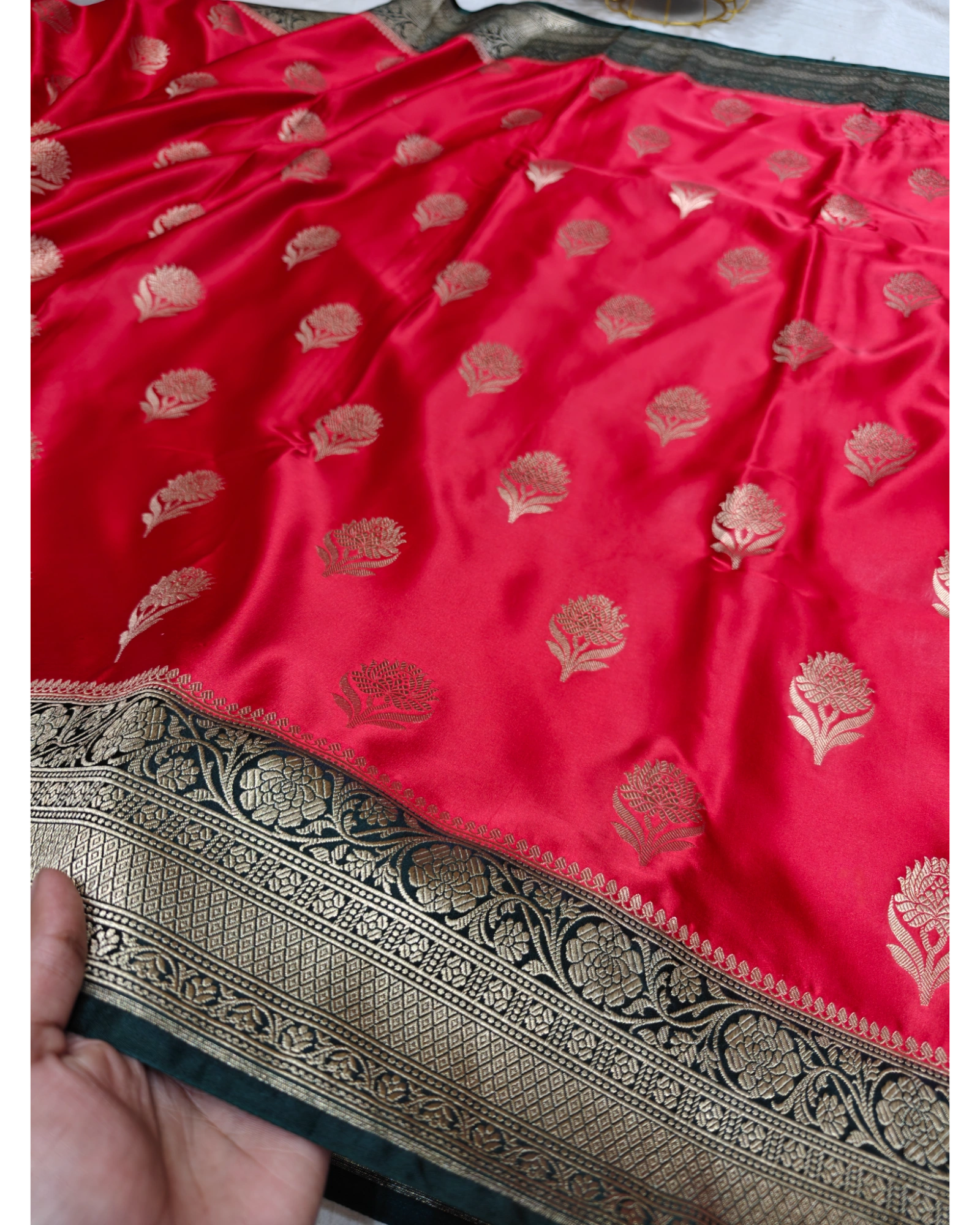 MASHRU KATAN SILK ZARI WOVEn