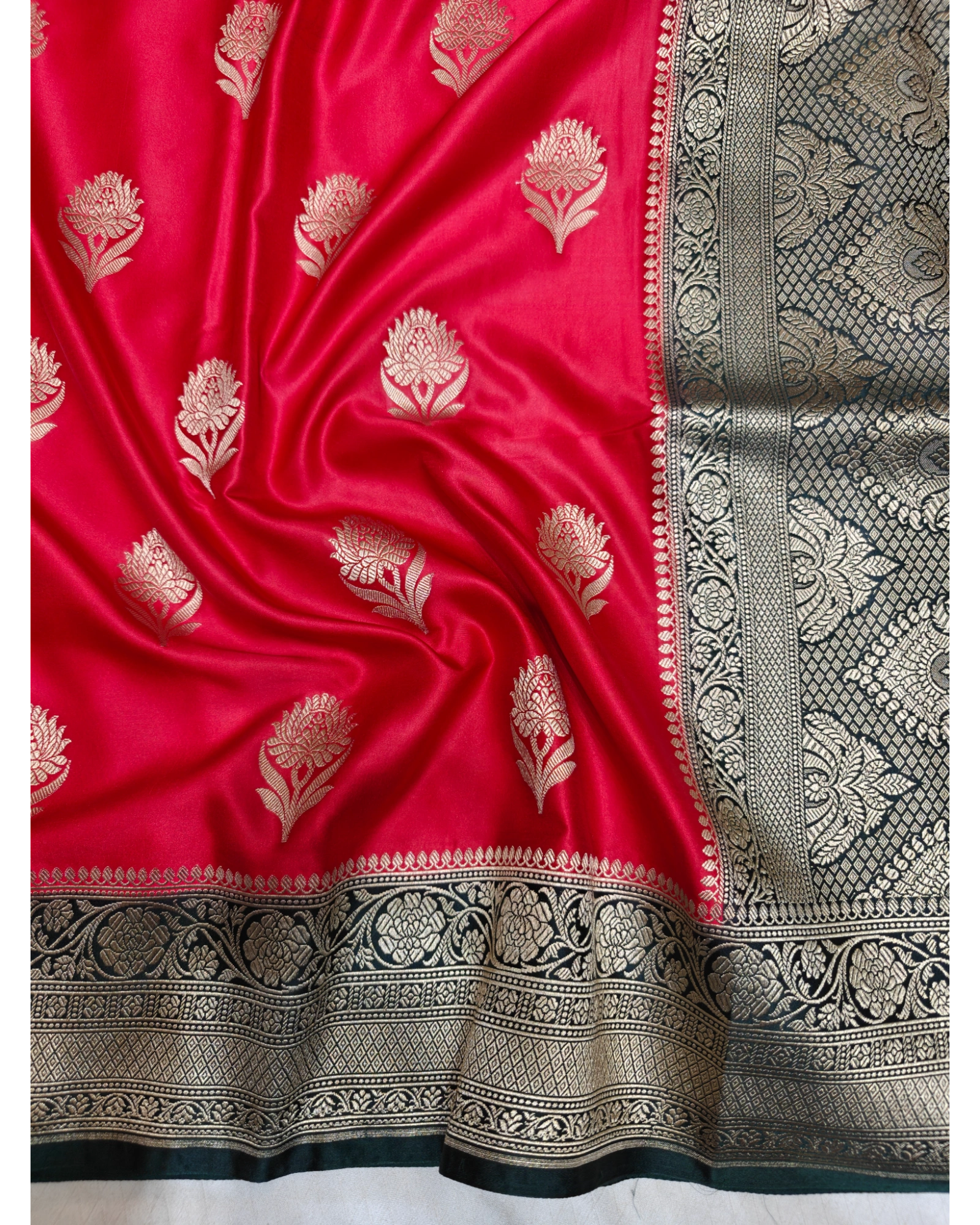 MASHRU KATAN SILK ZARI WOVEn